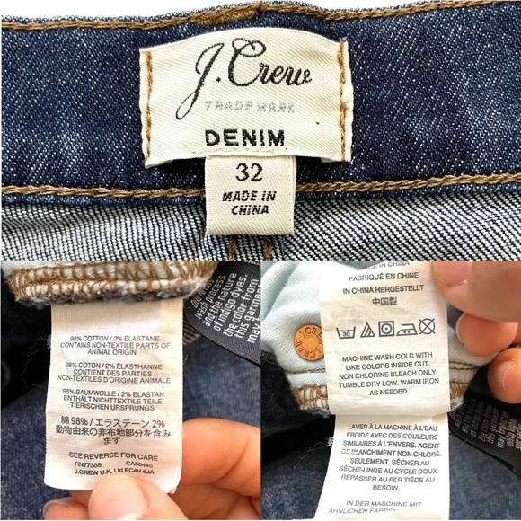 J Crew Vintage Crop Straight Jeans 26” Inseam In Leopold Wash F8025 - Picture 4 of 12